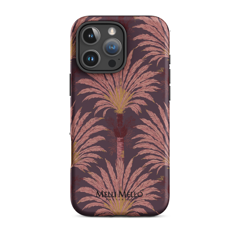 Melli Mello Telefoonhoesje Crimson Palm (Tough Case)