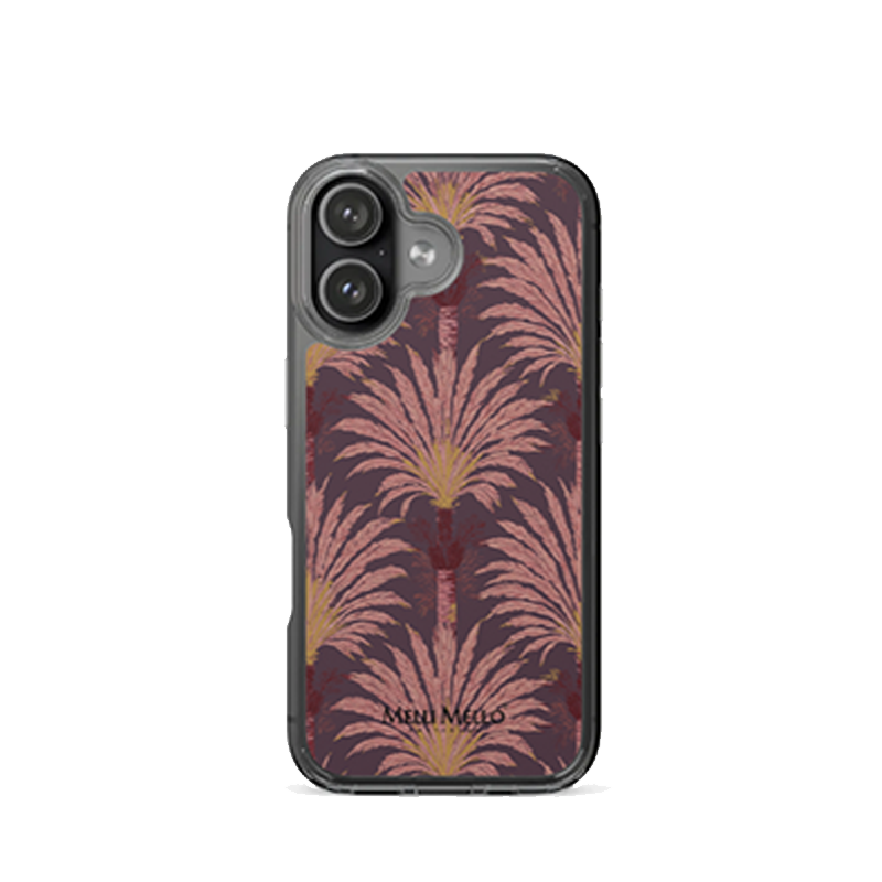 Melli Mello Telefoonhoesje Crimson Palm (Soft case)