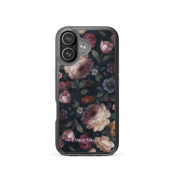 Melli Mello Telefoonhoesje Noir Bloom (Soft case)