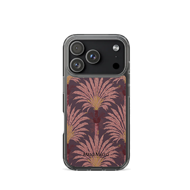 Melli Mello Telefoonhoesje Crimson Palm (Soft case)