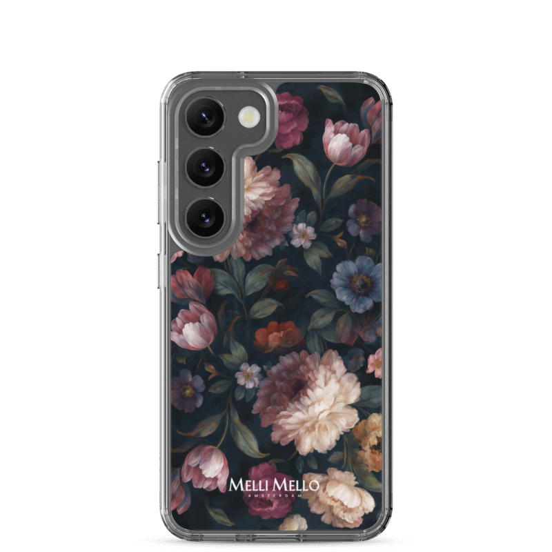 Melli Mello Telefoonhoesje Noir Bloom (Soft case)