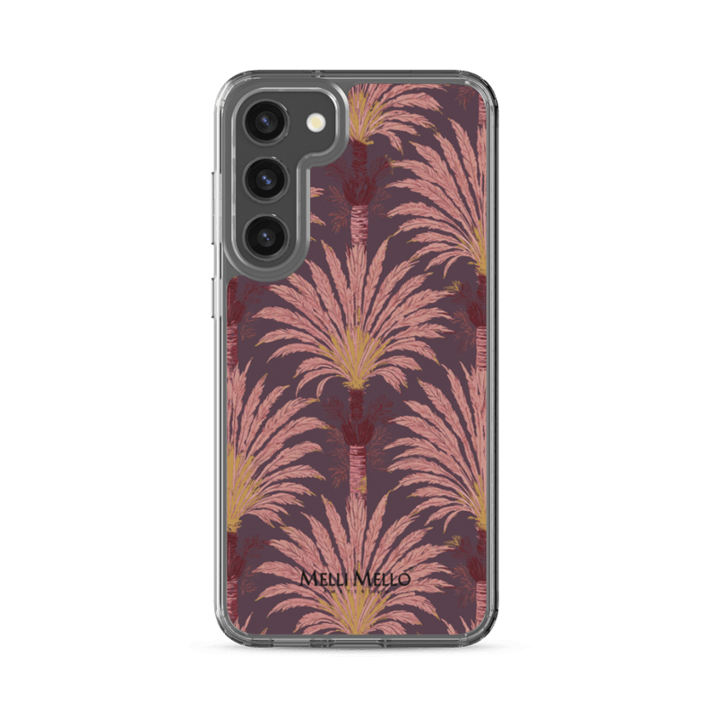 Melli Mello Telefoonhoesje Crimson Palm (Soft case)
