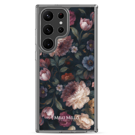 Melli Mello Telefoonhoesje Noir Bloom (Soft case)