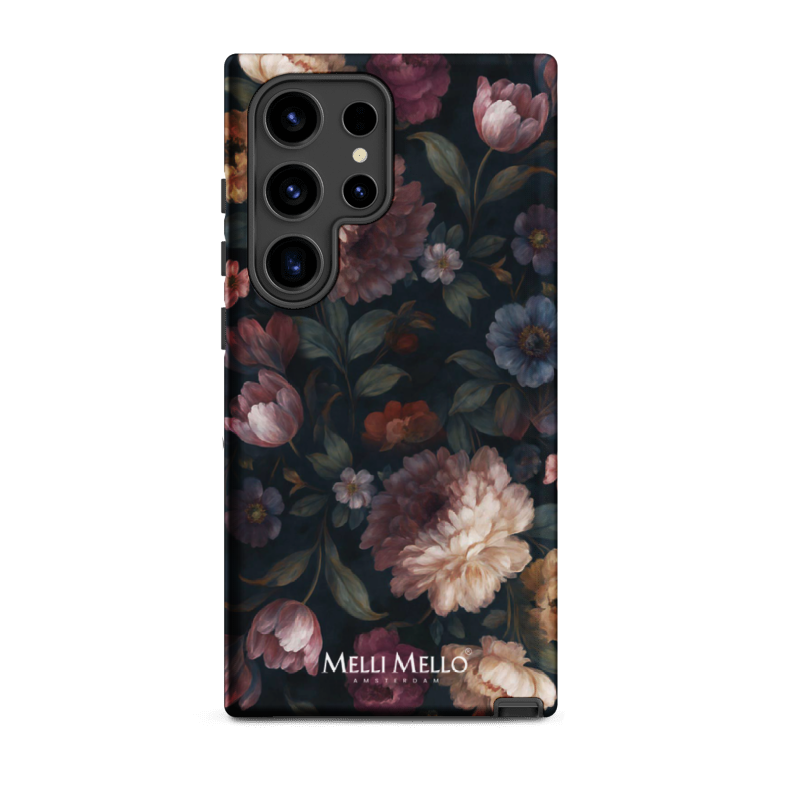 Melli Mello Phone Case Noir Bloom (Tough Case)