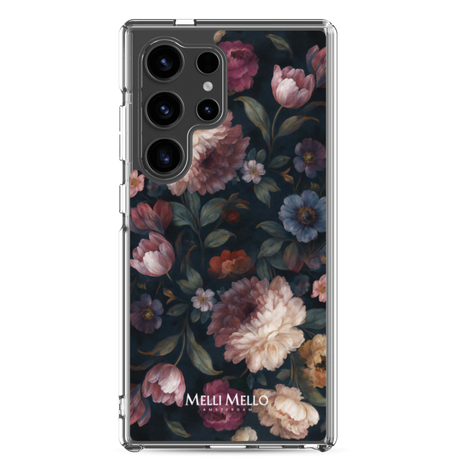 Melli Mello Telefoonhoesje Noir Bloom (Soft case)