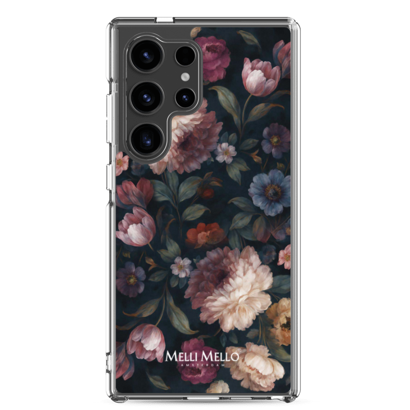 Melli Mello Telefoonhoesje Noir Bloom (Soft case)