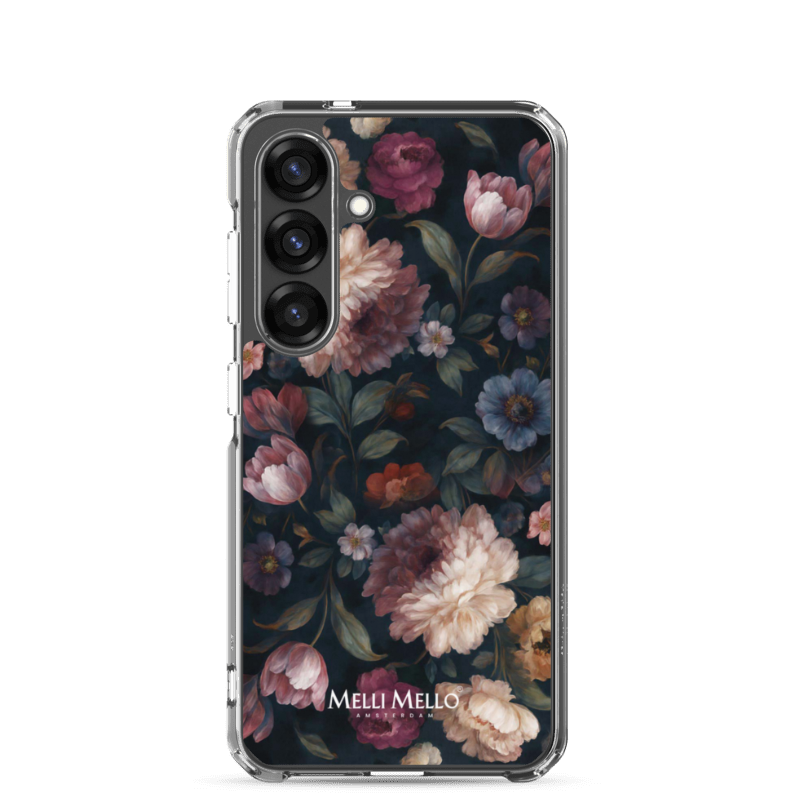 Melli Mello Telefoonhoesje Noir Bloom (Soft case)
