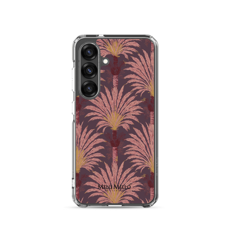 Melli Mello Telefoonhoesje Crimson Palm (Soft case)