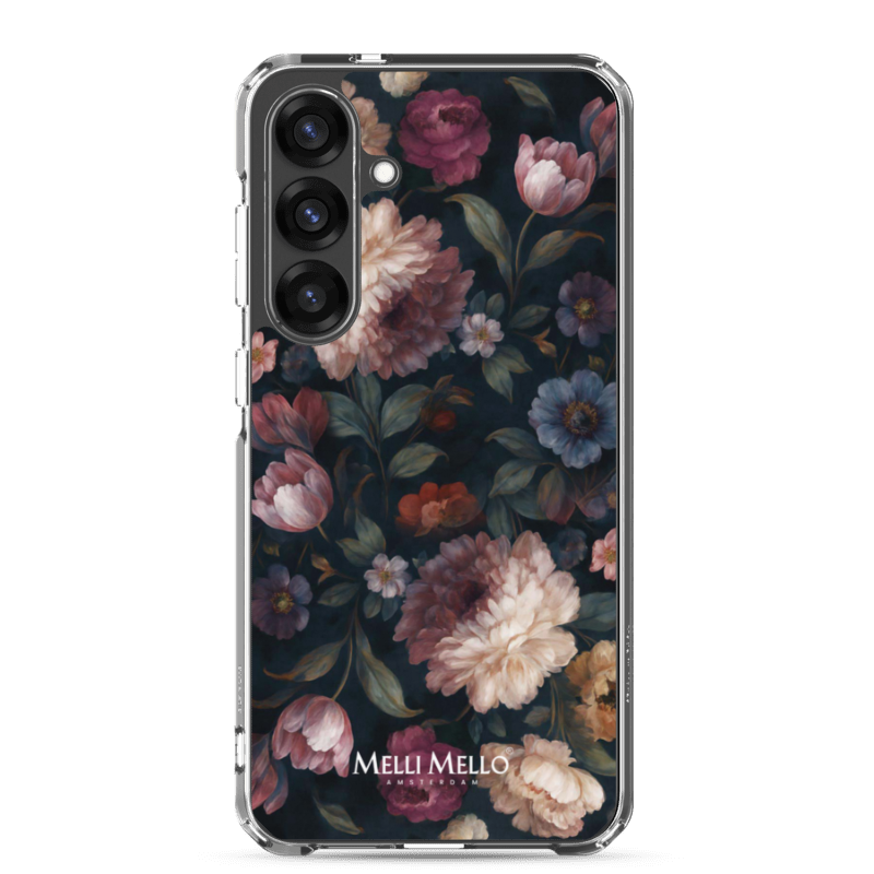 Melli Mello Telefoonhoesje Noir Bloom (Soft case)
