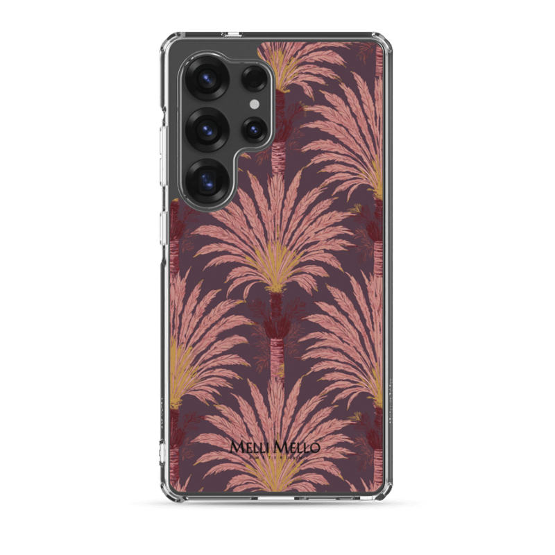 Melli Mello Telefoonhoesje Crimson Palm (Soft case)