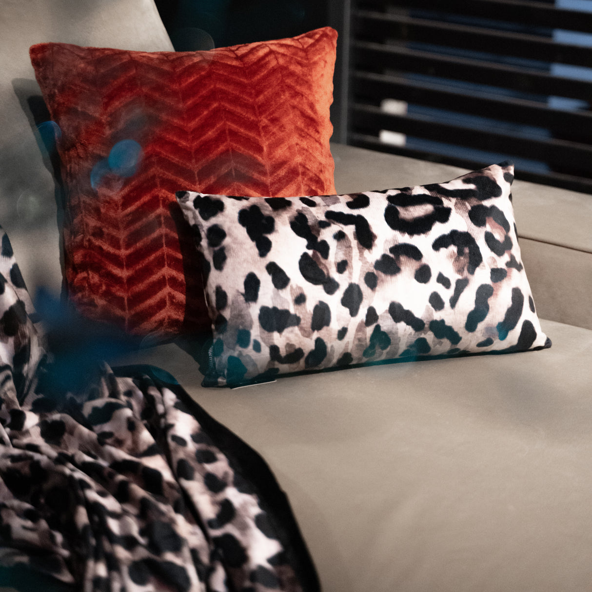 Melli Mello Heartbreaker deco cushion Rust Terra