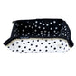 Melli Mello Broodmand Nora White & Black wit-zwart stip