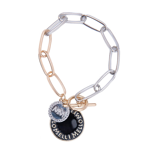 Melli Mello Charm Armband Goud/Zilver