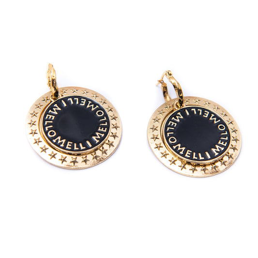 Melli Mello Coin Earring Gold Coated