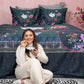 Melli Mello Craney in paradise Duvet cover Green