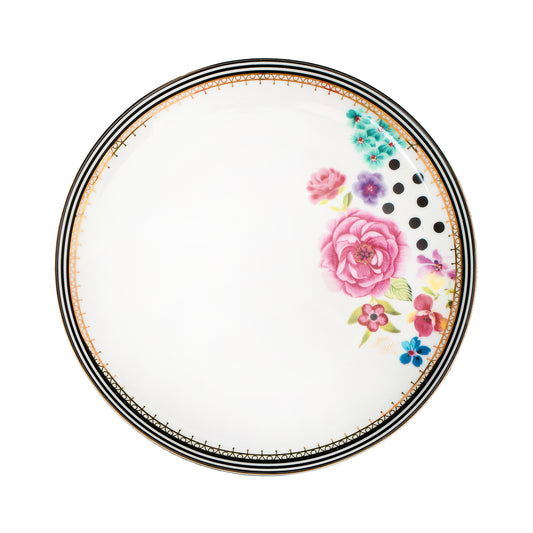 Melli Mello Nora Dinner Plate white floral print  ø27cm