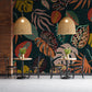 Melli Mello Ethnic Fantastic Wall Mural Petrol