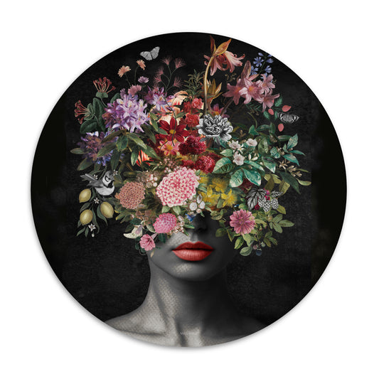 Melli Mello Floral Thoughts Wallcircle