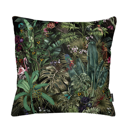 Melli Mello Jungle paradise deco cushion Green