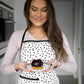 Melli Mello Nora dots Kitchen apron black-white dots