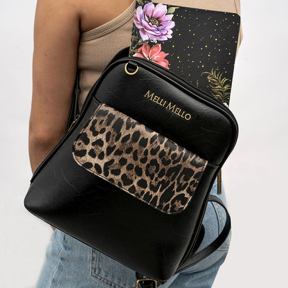 Melli Mello Leo backpack Leopard