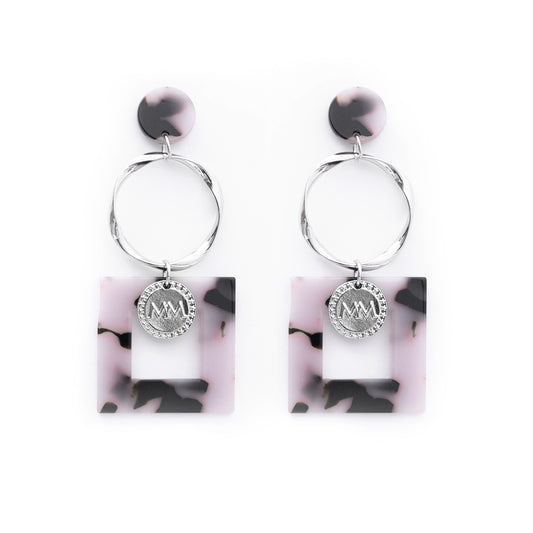 Melli Mello Leopard earring Silver coated