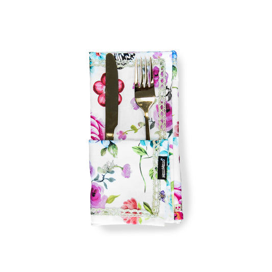 Melli Mello Servet floral met bloemenprint