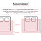 Melli Mello Steal the night Dekbedovertrek Zwart