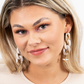 Melli Mello Shackle star Earring Gold detail