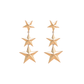 Melli Mello To the stars Oorbel Goudkleurige coating