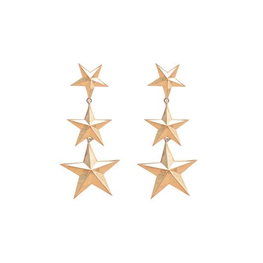 Melli Mello To the stars earring Gold coated