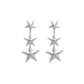 Melli Mello To the stars Oorbel Zilverkleurige coating