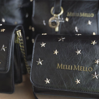 Melli Mello To the stars Shopper Zwart Sterren