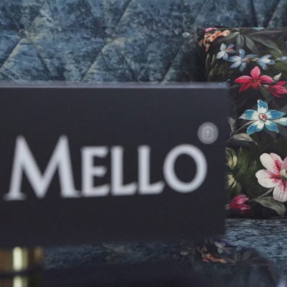 Melli Mello Bloom on baby cushion green